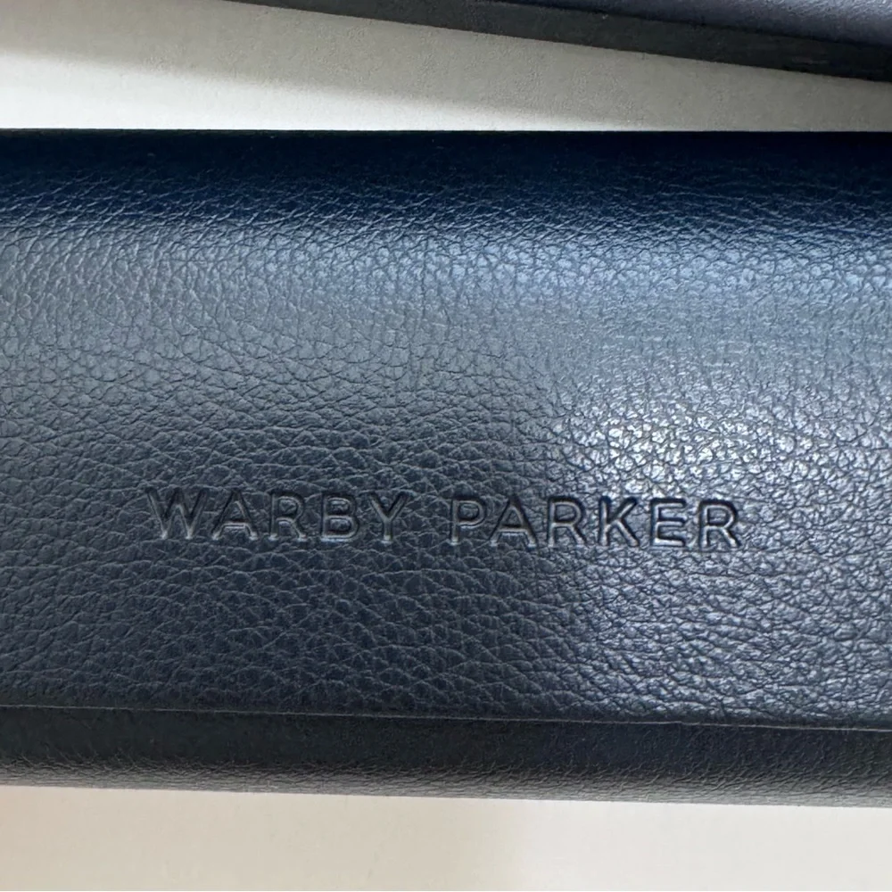 Warby Parker Glasses Case Cleaning Cloth Tote Box Accessory Bundle